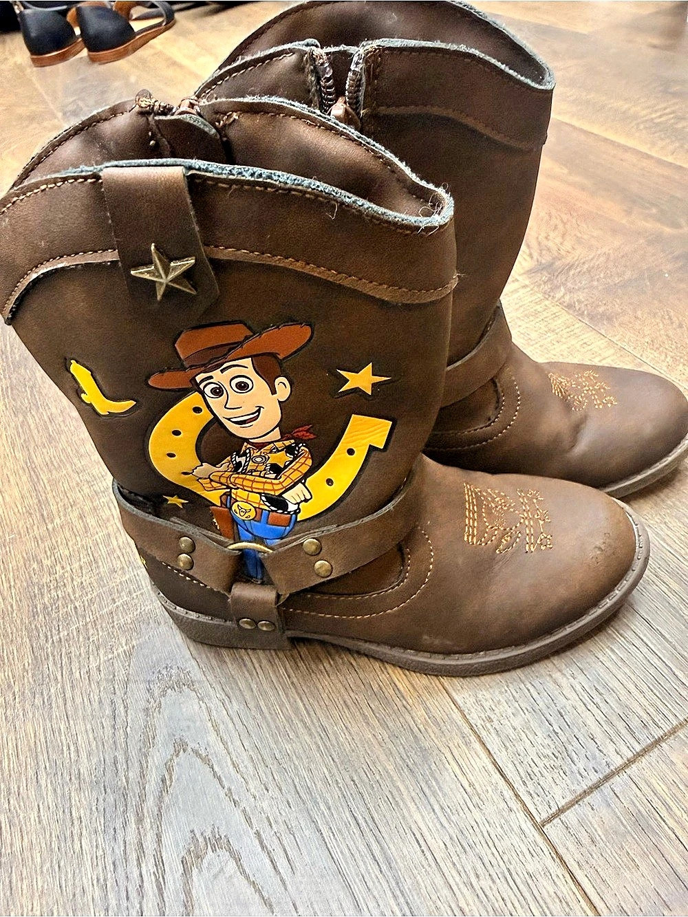 Disney Pixar Toy Story Woody boots Woody Cowboy Boots Brown